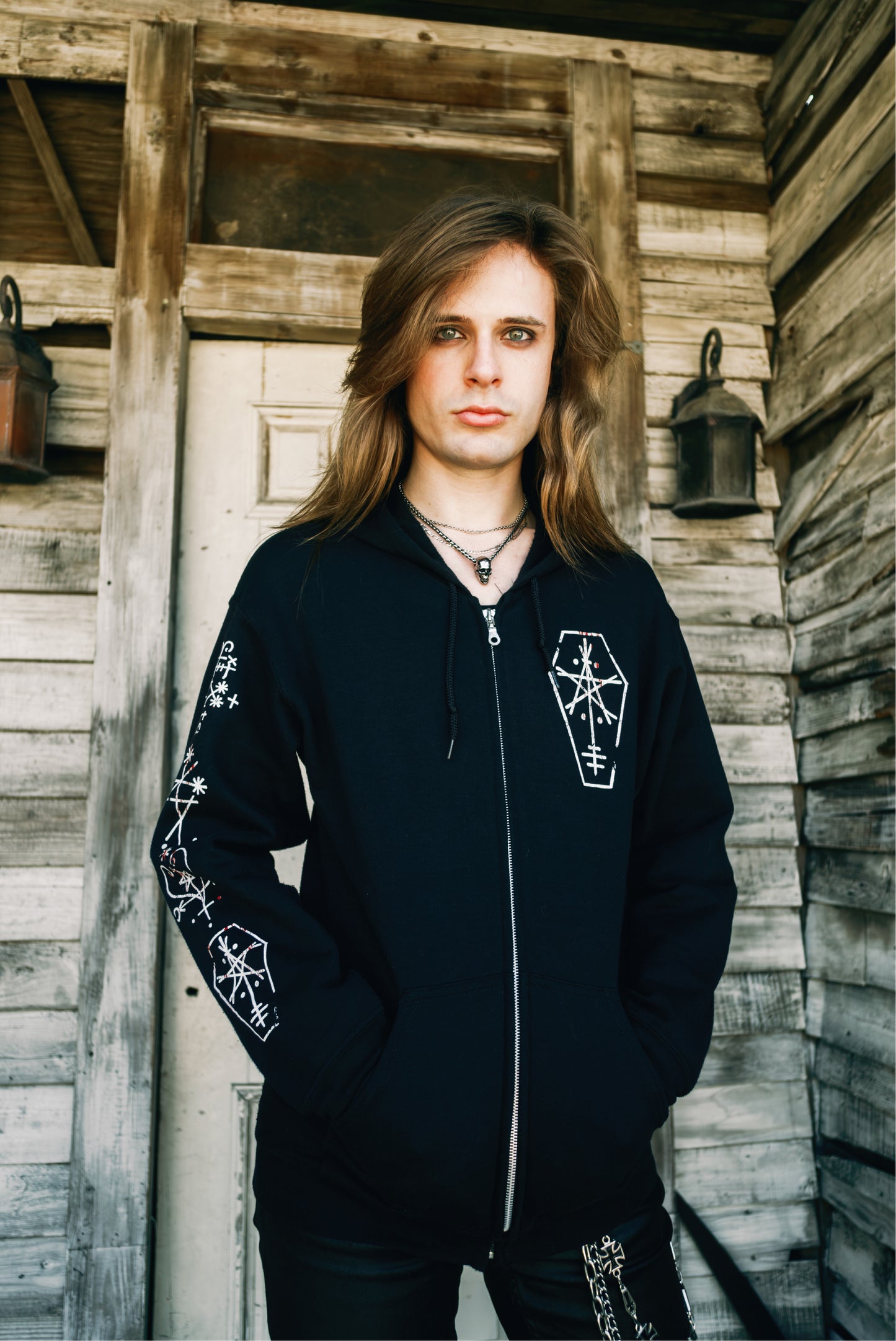 Blood Ritual Zip Hoodie