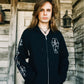 Blood Ritual Zip Hoodie