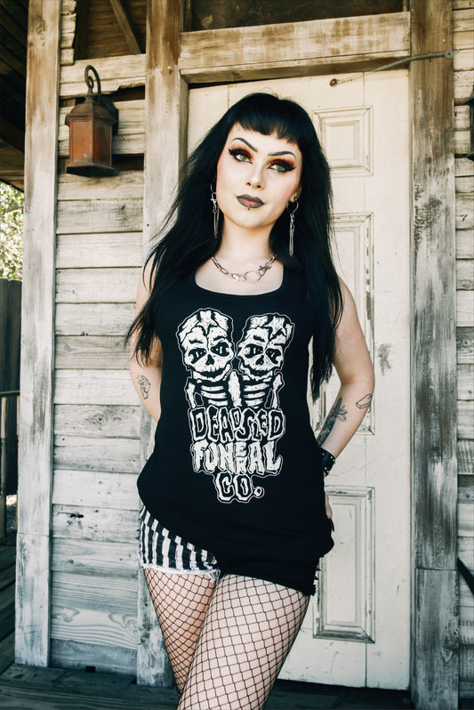 Gemini Skulls Tank Top